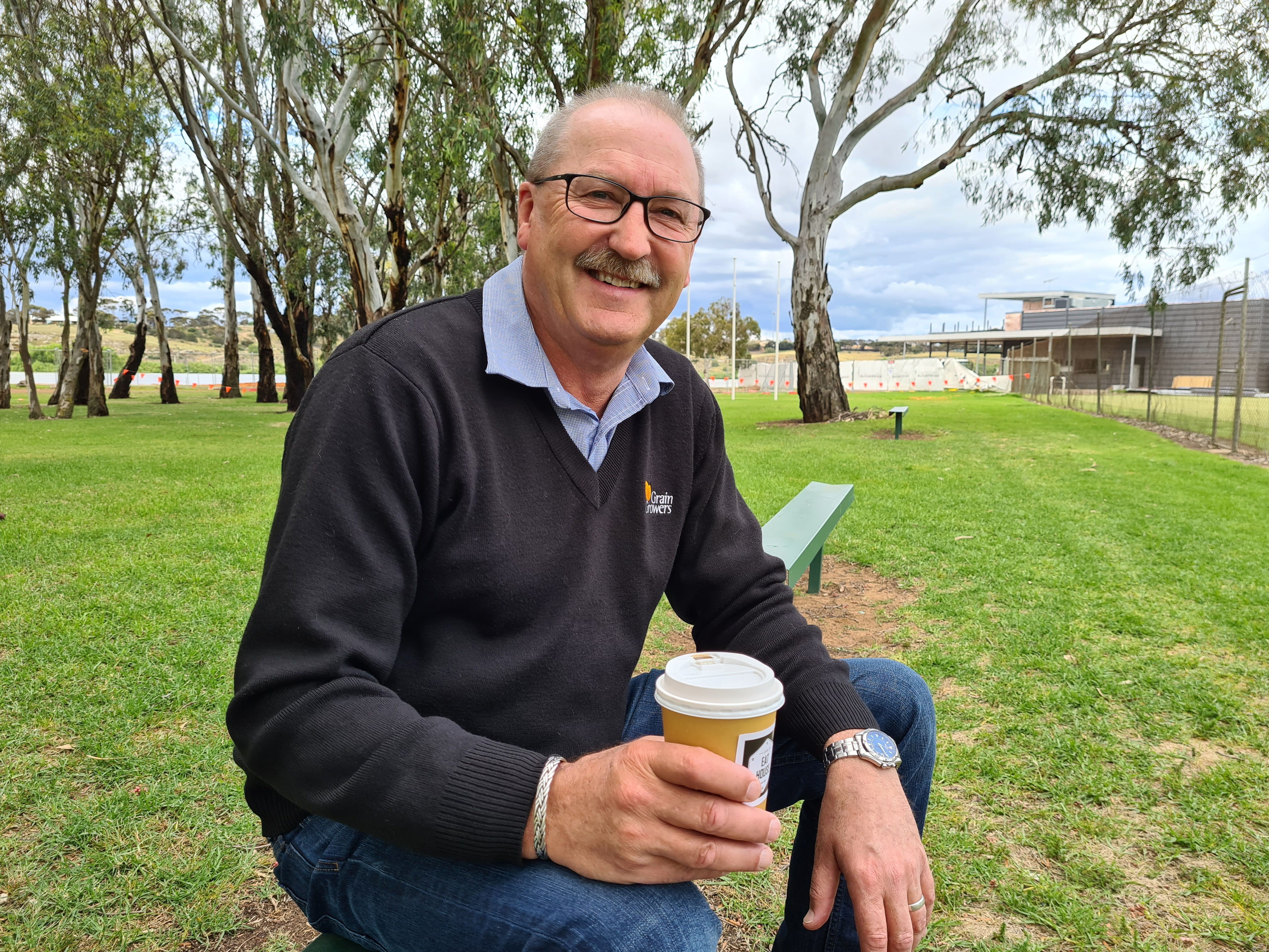 A CUPPA WITH DAVID EVANS FROM GRAIN GROWERS