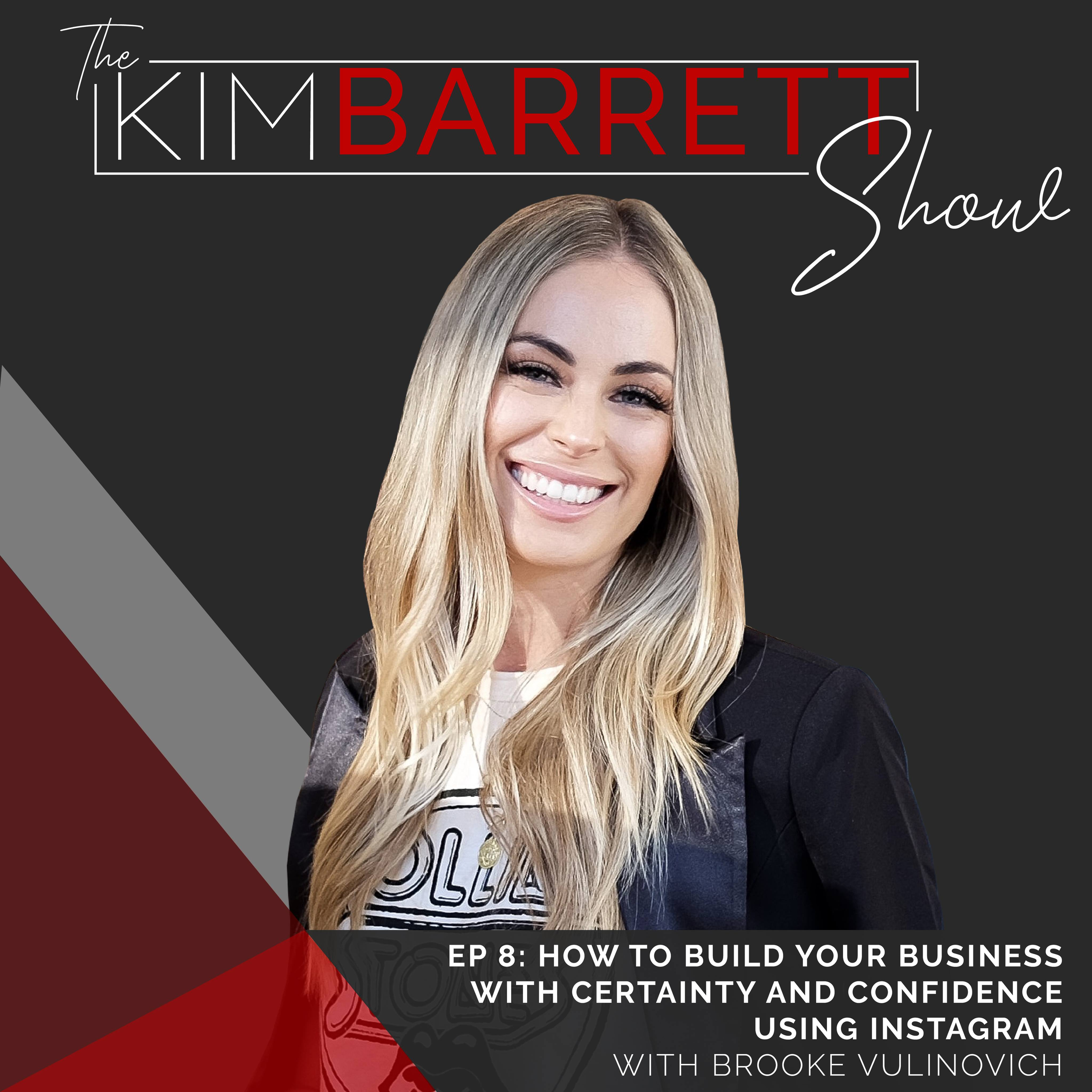How to Build your Business with Certainty And Confidence using Instagram with Brooke Vulinovich