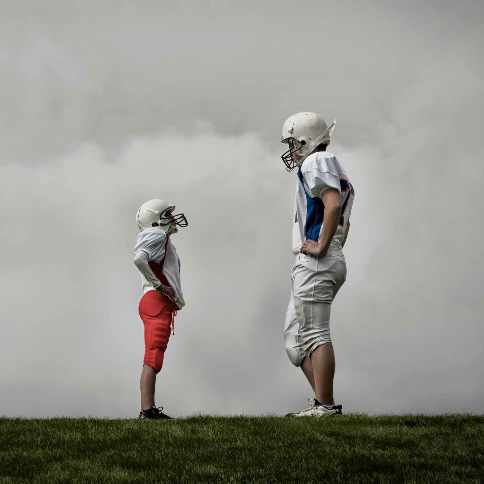 Should kids sports be organised by age or size?