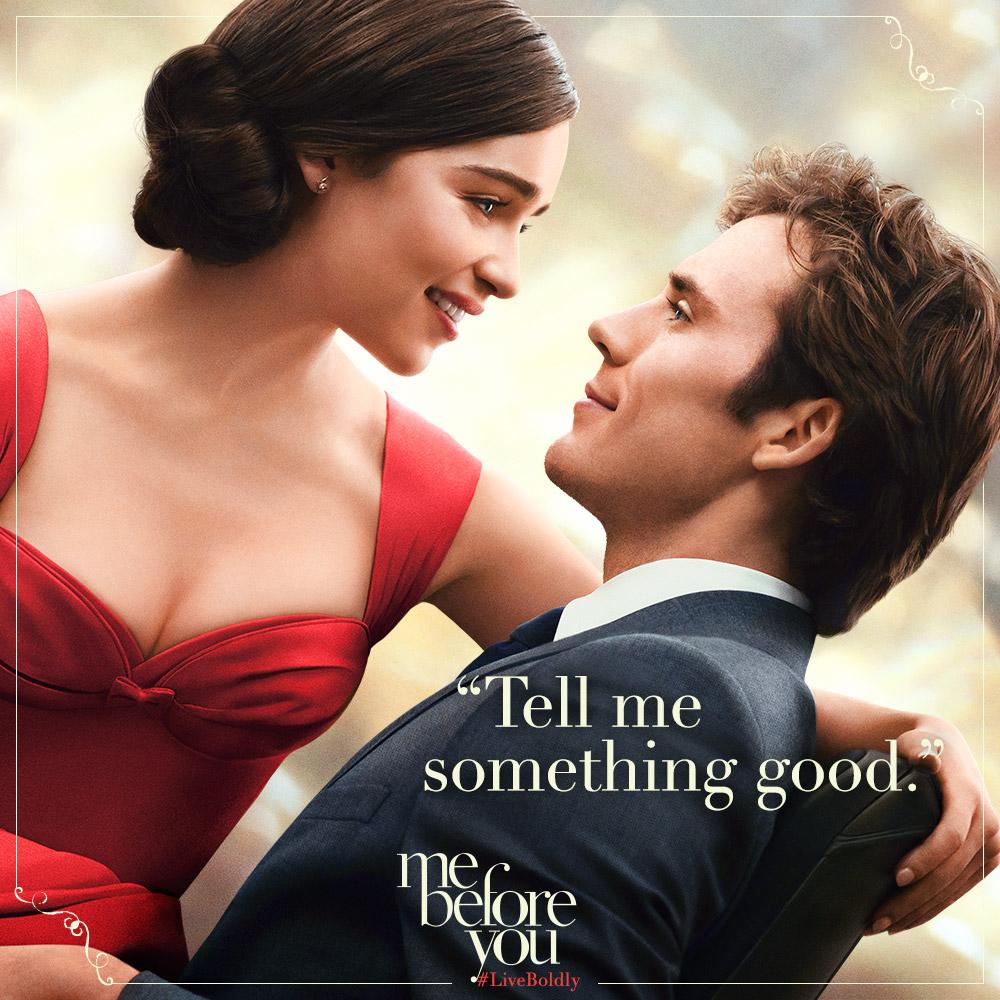 "Me Before You" should not be a PG movie.