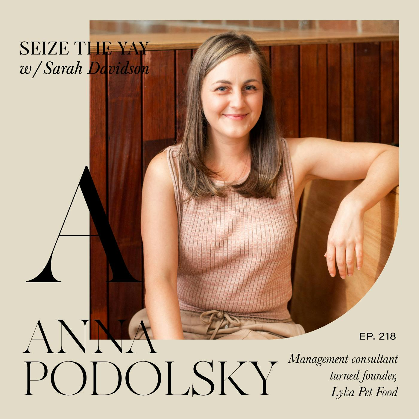 Anna Podolsky // Prestige in the professions to puppies and pet food!