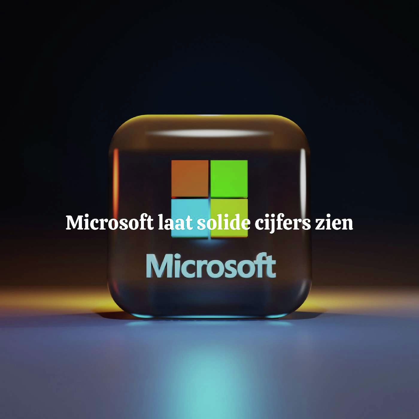 Microsoft laat solide cijfers zien