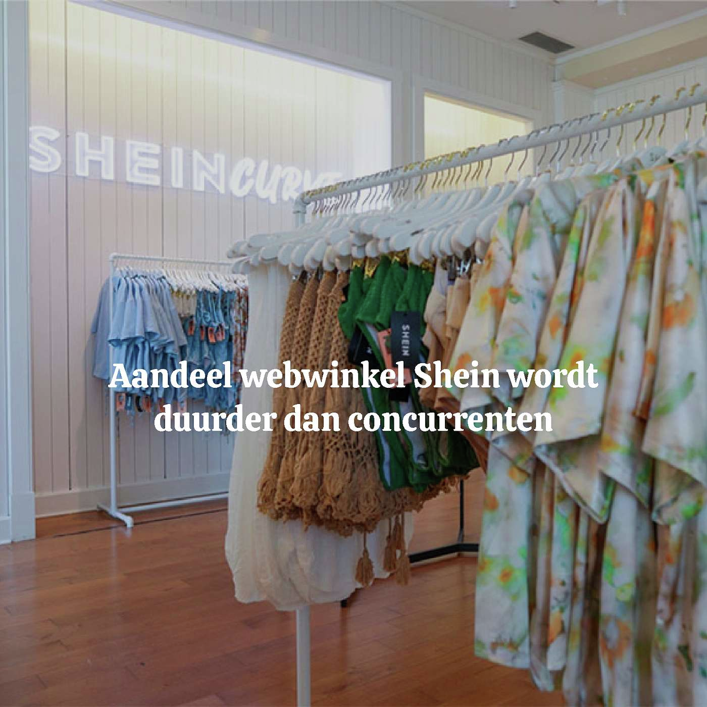 Aandeel webwinkel Shein wordt duurder dan concurrenten