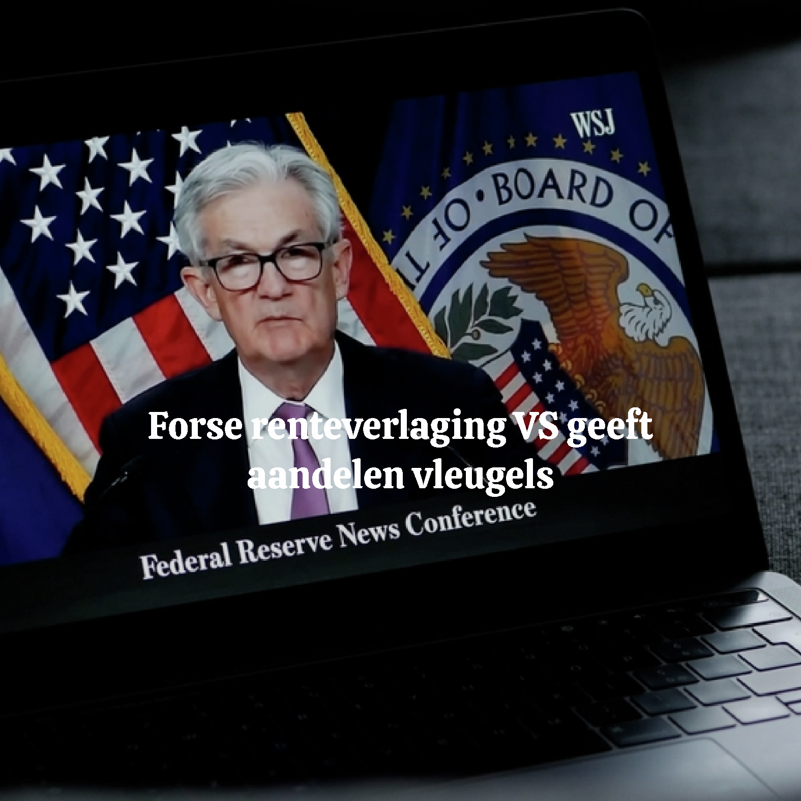 Forse renteverlaging VS geeft aandelen vleugels