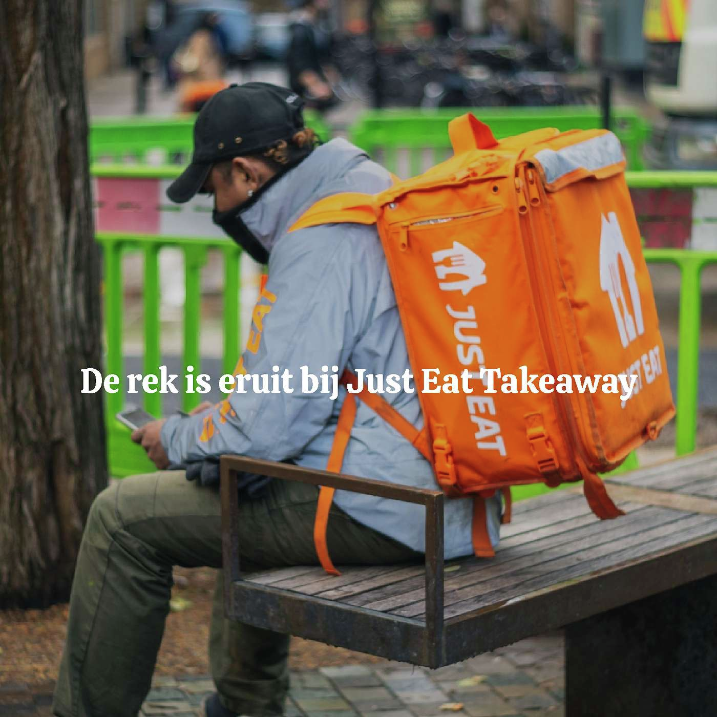 De rek is eruit bij Just Eat Takeaway