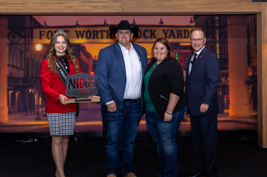 Wisconsin Farmer Named Young Angus Breeder Of The Year