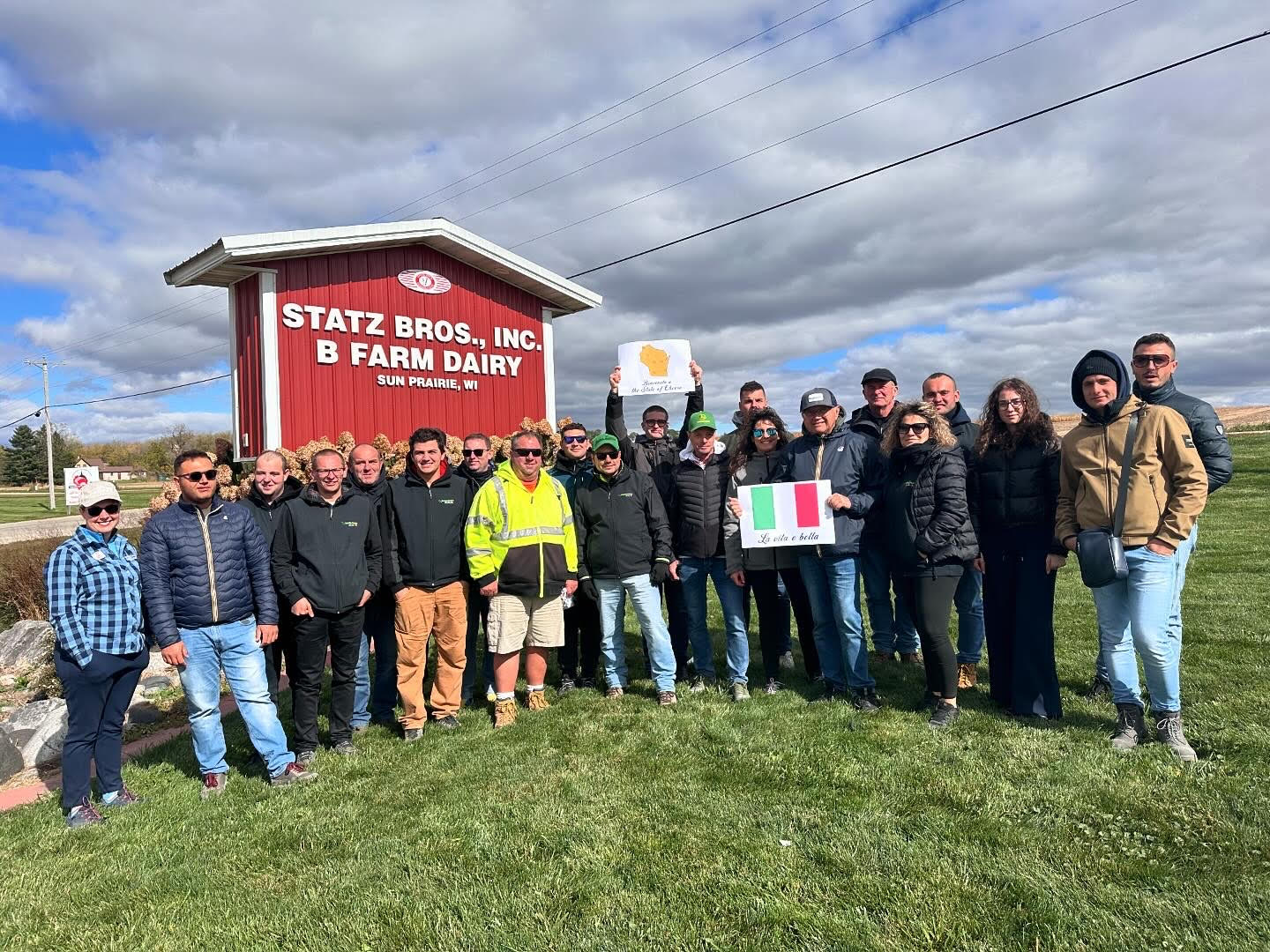 Italian Farmers Enjoy Wisconsin Agriculture