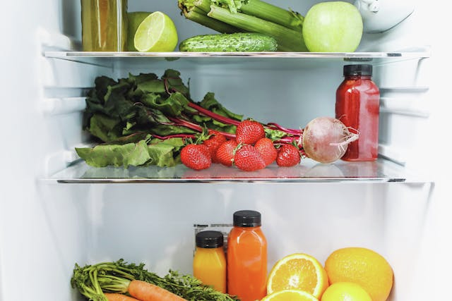 Jean reorganizes her refridgerator EVERY morning before coming to work.