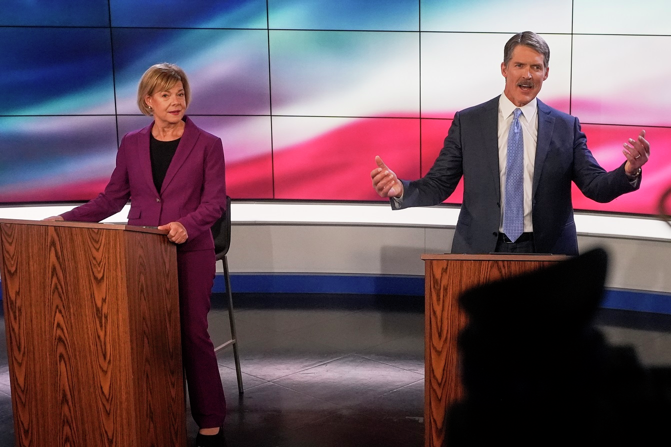 Wisconsin US Senate debate: Baldwin v Hovde