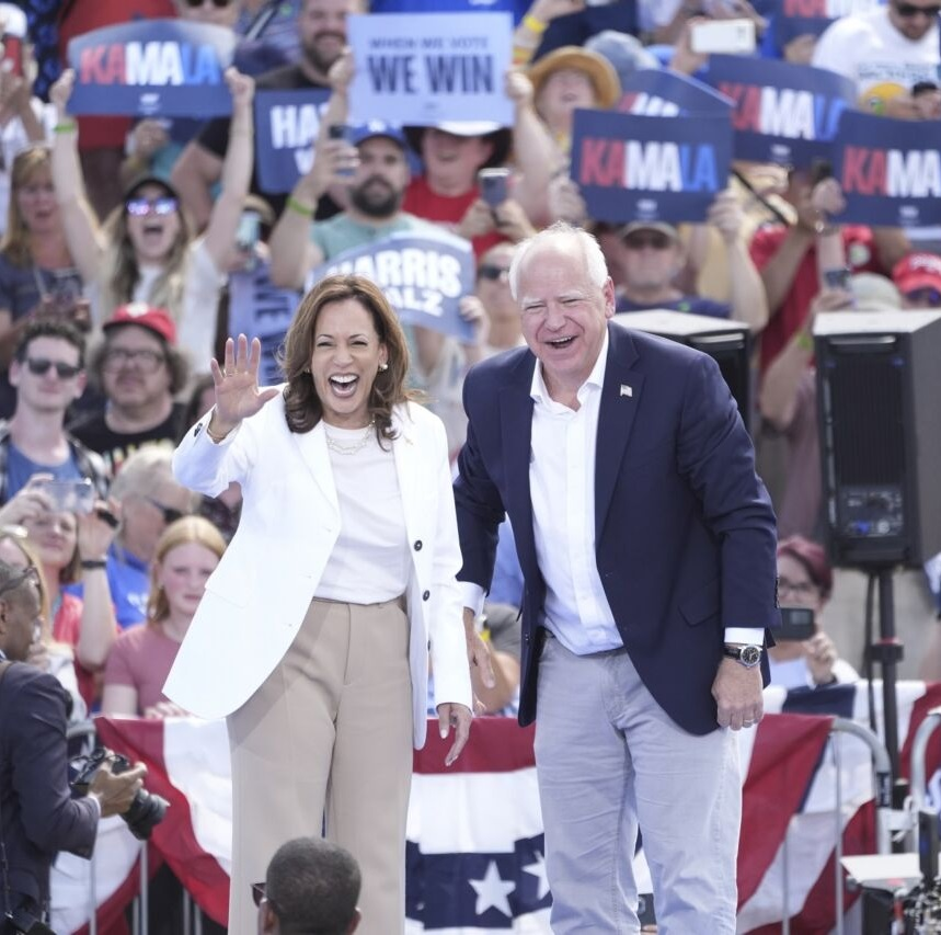 Democratic enthusiasm through roof, as Kamala Harris-Tim Walz begin pushing message