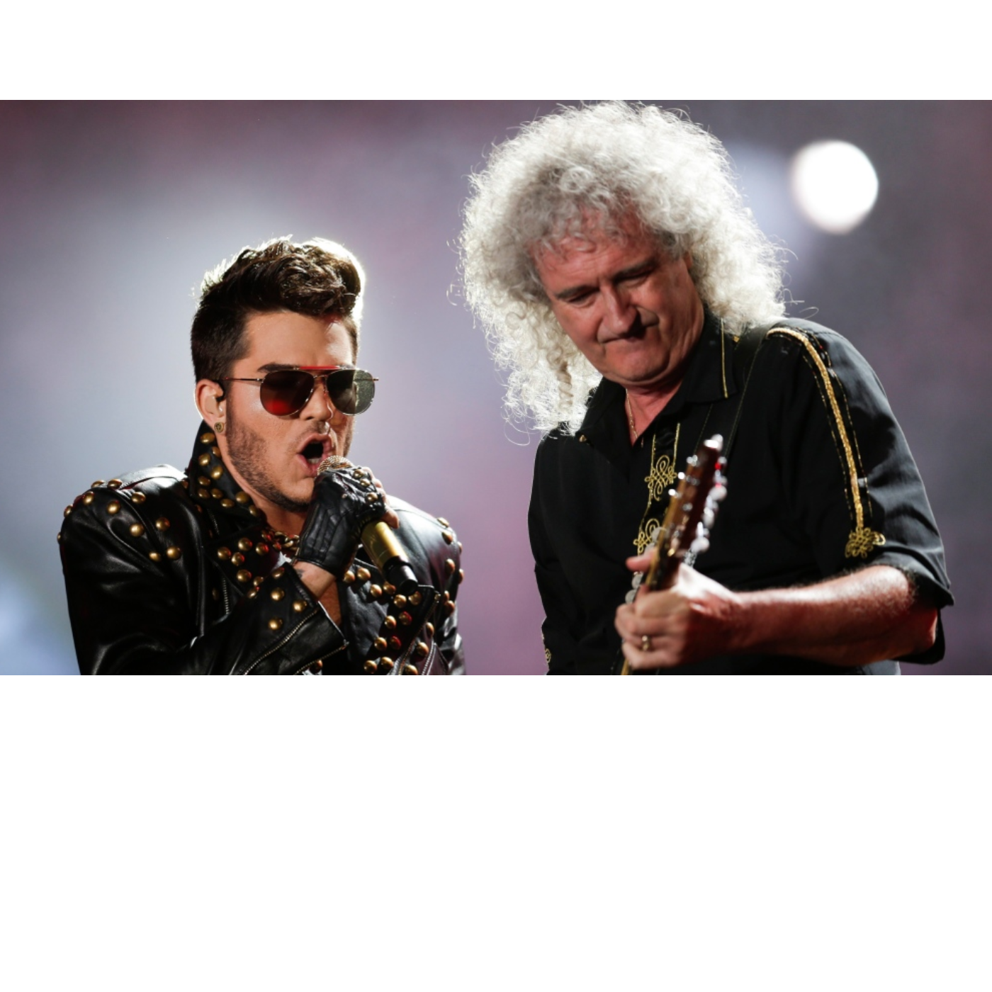 What happened to the new music Queen was writing with Adam Lambert?