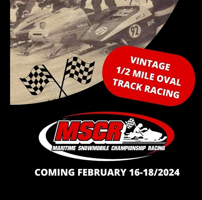 The Maritime Snowmobile Championship Races are in Woodstock in February!  Here's more details!