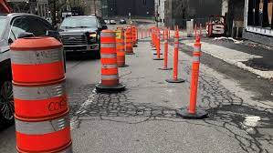 IN TRANSIT: Montreal has made a vow to cut down on orange construction cones