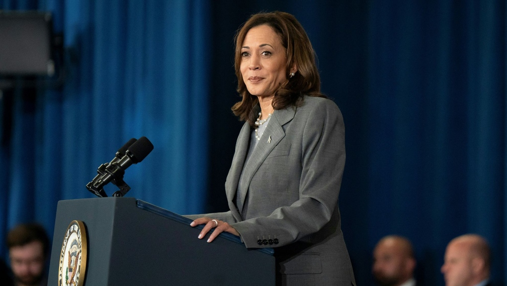 Highlights from Westmount High alumni Kamala Harris accepting Democratic nomination