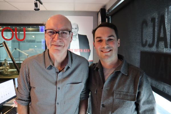 CTV Montreal's Matt Gilmour joined Ken Connors for his final weekend broadcast