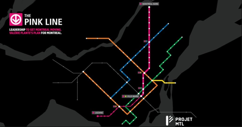New mobility study could put Montreal's Pink line back on the rails
