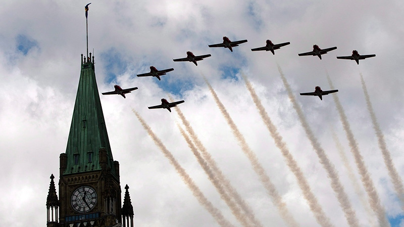 When and where will you see this year's Canada Day flypast?