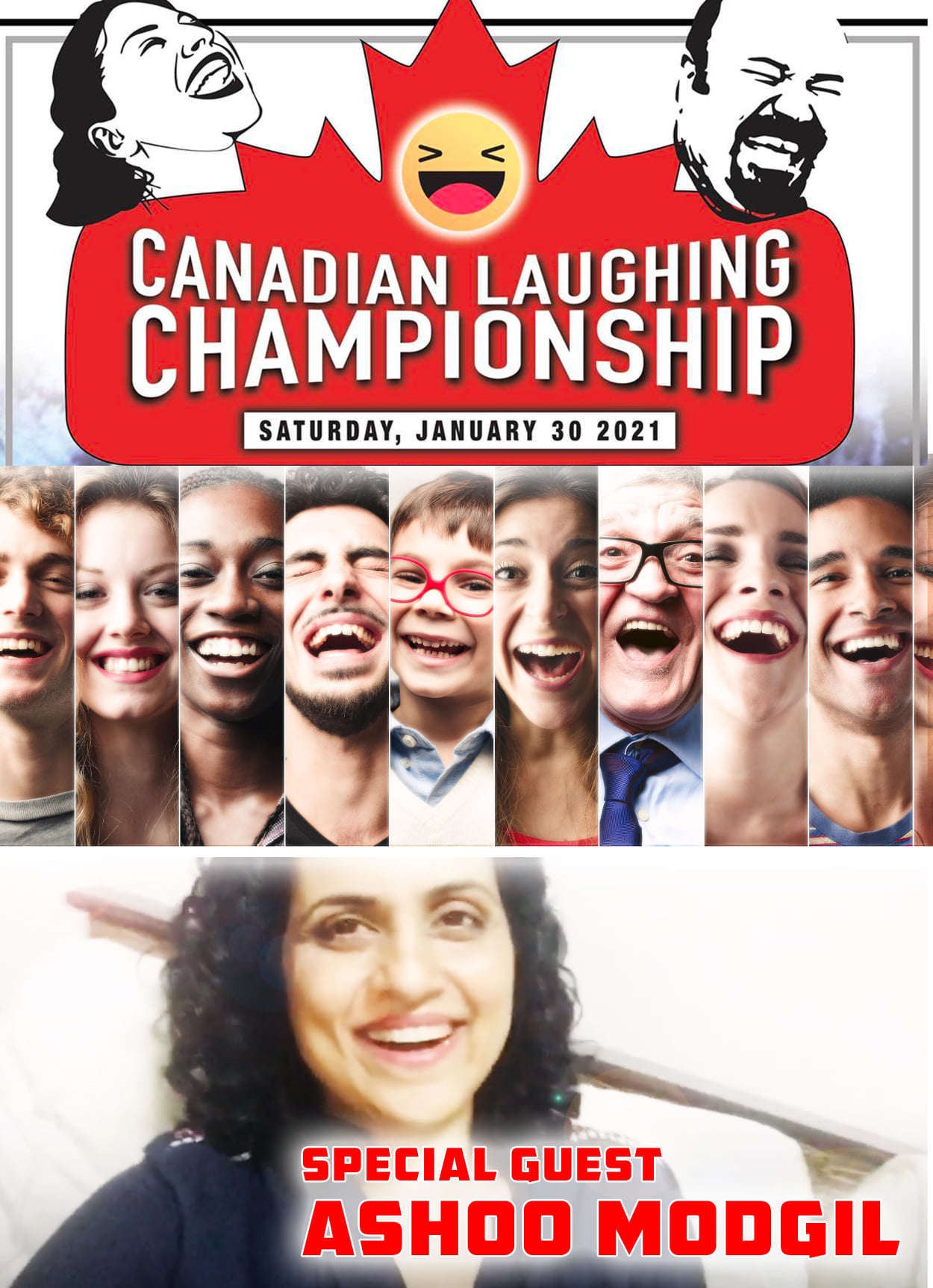 The Canadian Laughing Championship: The search is on for the most contagious laugh in Canada