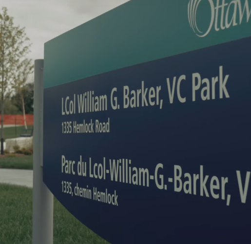 RCAF Foundation hosts grand opening for Barker Park, honouring memory of Air Force veteran