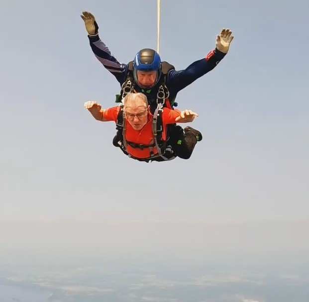 What it took to get a 71-year-old Ottawa man with MS to jump out of a plane