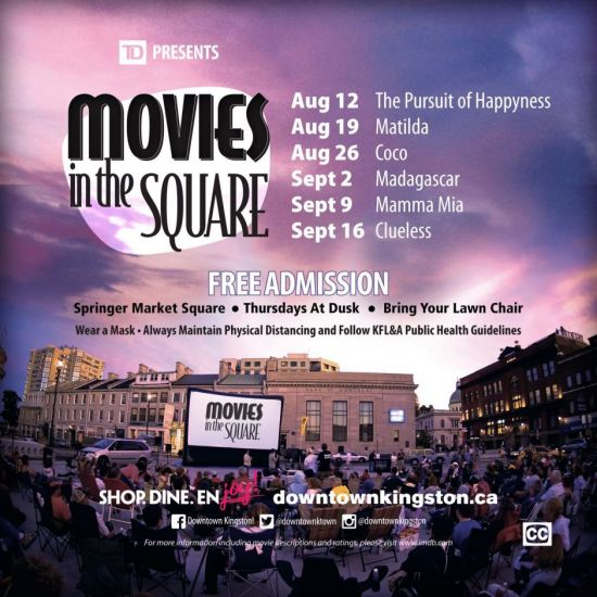 Jan MacDonald from Downtown Kingston talks Movies in the Square