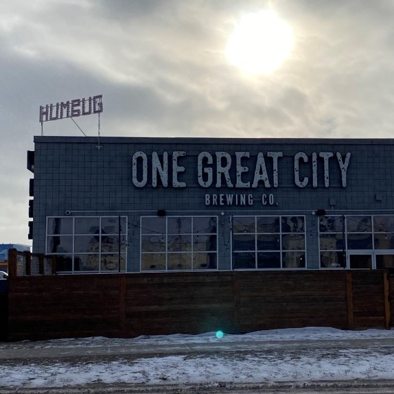 One Great City Brewing Company gives an update on the 'Humbug' sign!