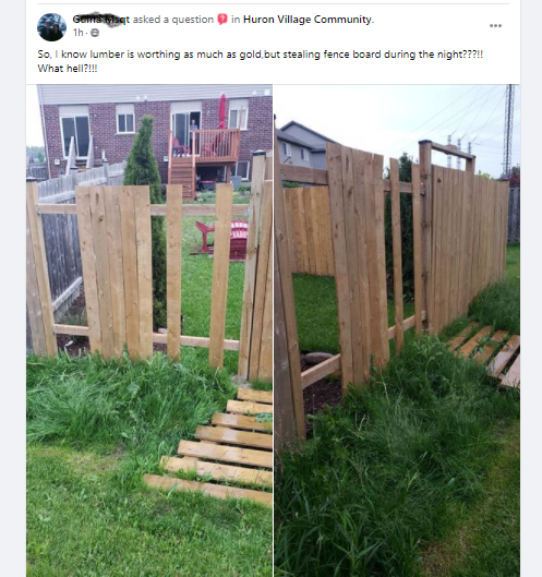 Local Business Steps Up After Fence Is Stolen