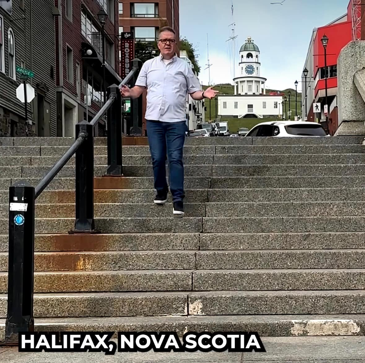 Comedian Brittlestar Visited Halifax & Gave Us A New Slogan: "Omg, What's With All The..."