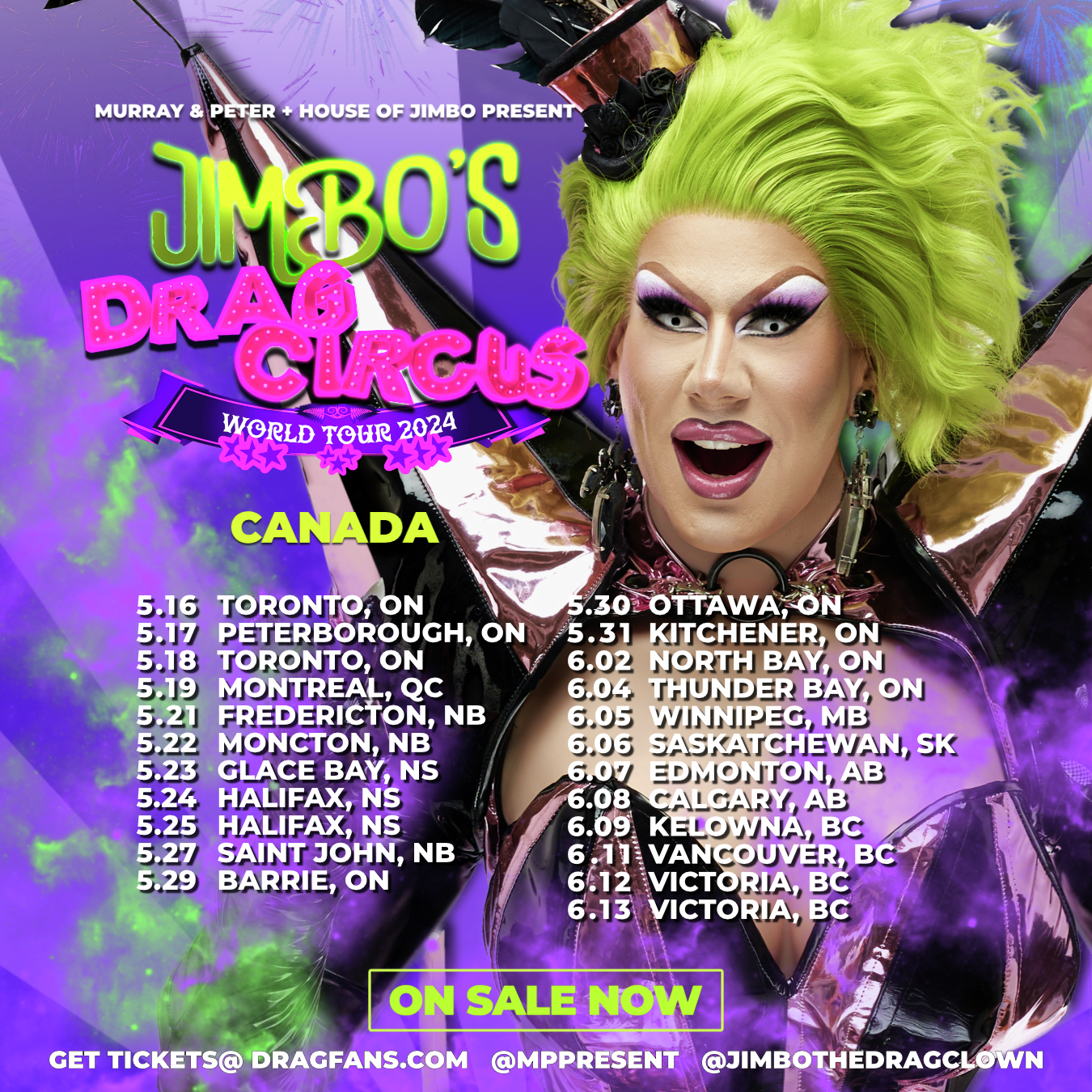 INTERVIEW: Jimbo's Drag Circus is Coming to Victoria