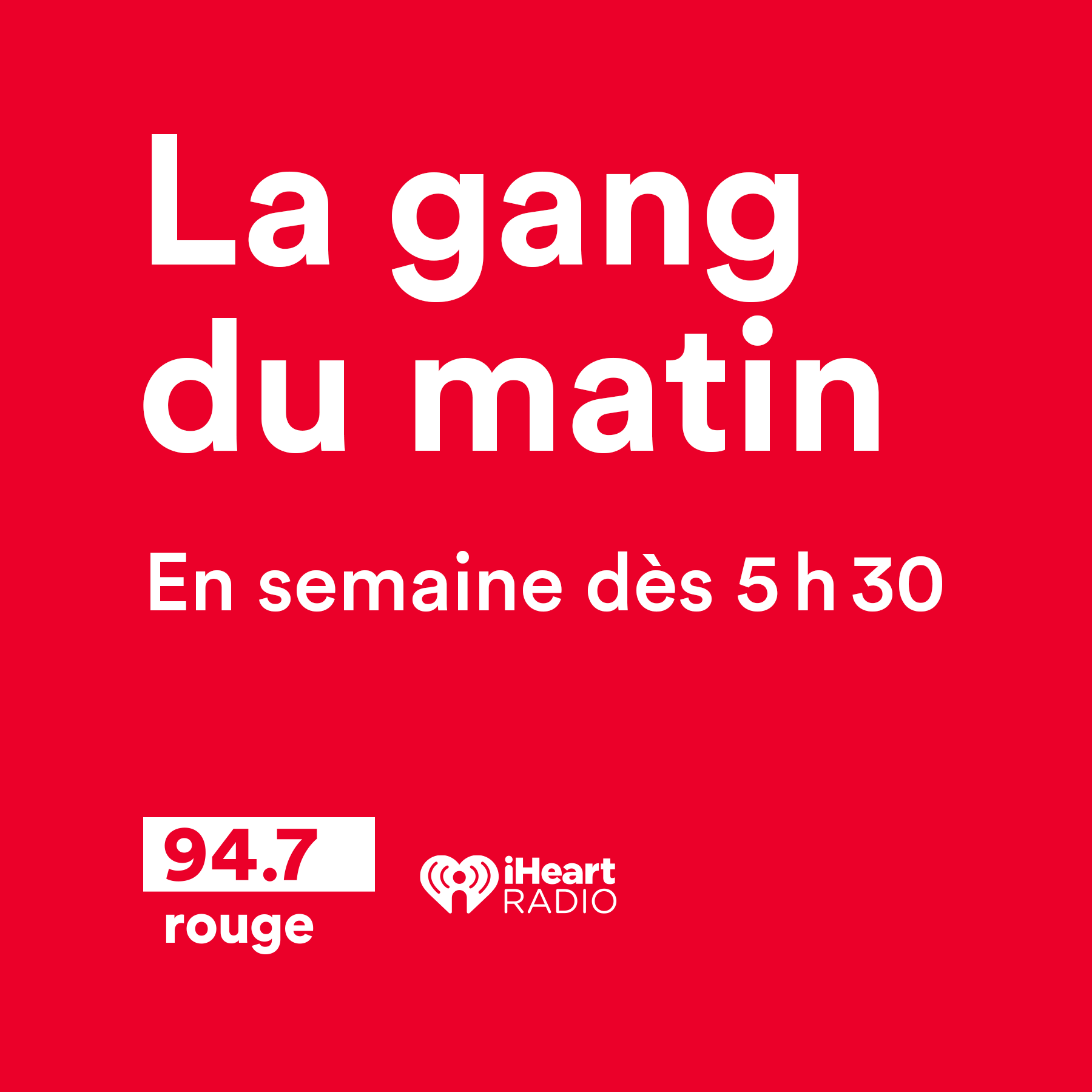 La première de Guillaume Gingras dans La Gang du Matin