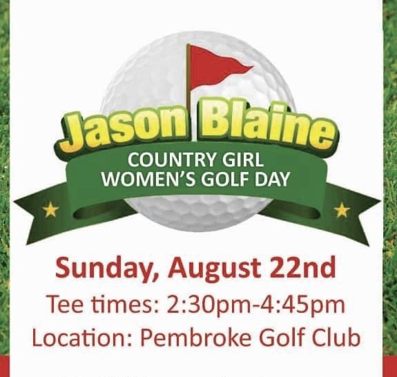 Jason Blaine Country Girl Women's Golf Day