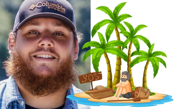 Luke Combs says THIS would be his DESERT ISLAND ALBUM ...