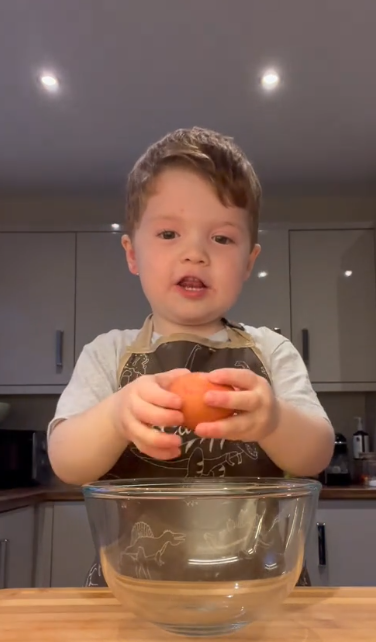 Feel Good Story: Cooking Lessons with a 3 year-old! 