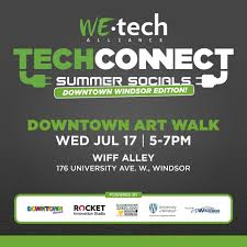 Tech Connect Summer Socials - Downtown Art Walk