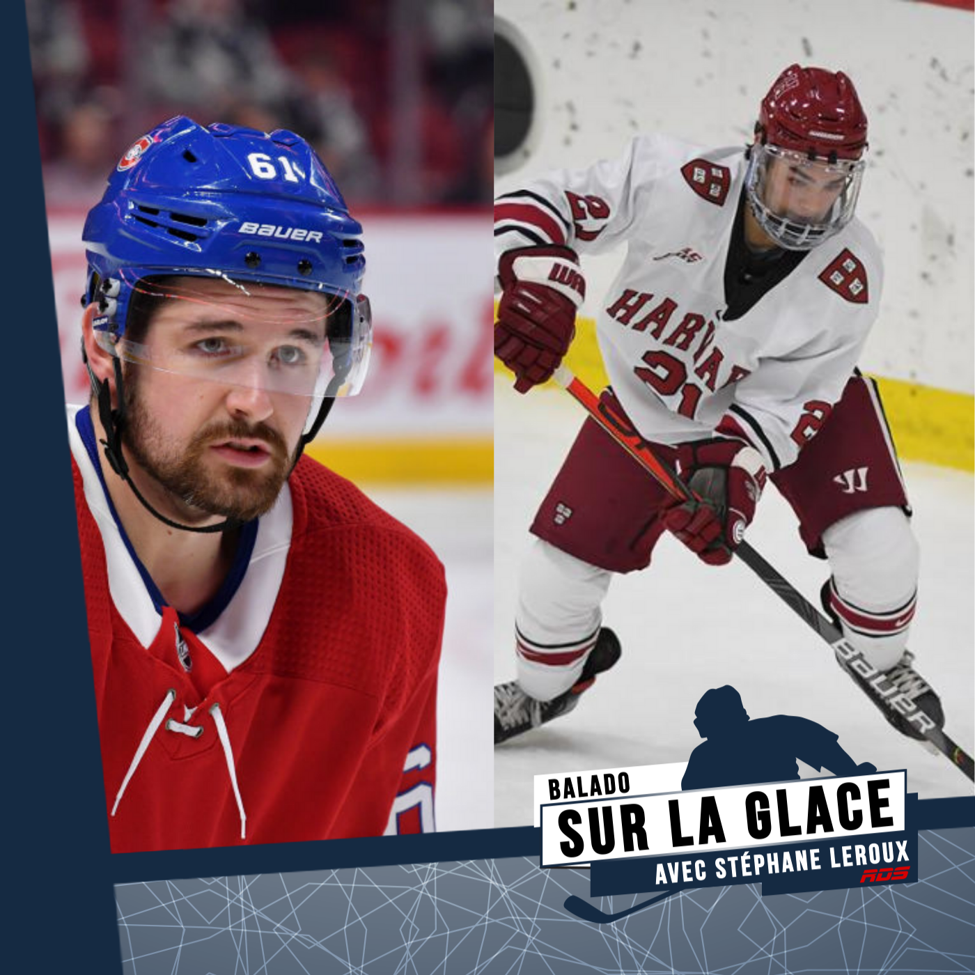 Sur la glace : Xavier Ouellet et Sean Farrell