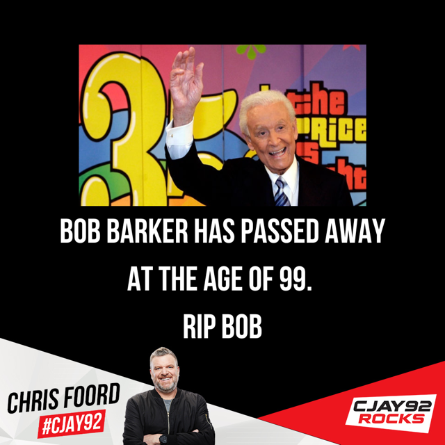 Bob Barker Has Passed Away :(
