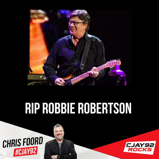 RIP Canadian Musician Robbie Robertson