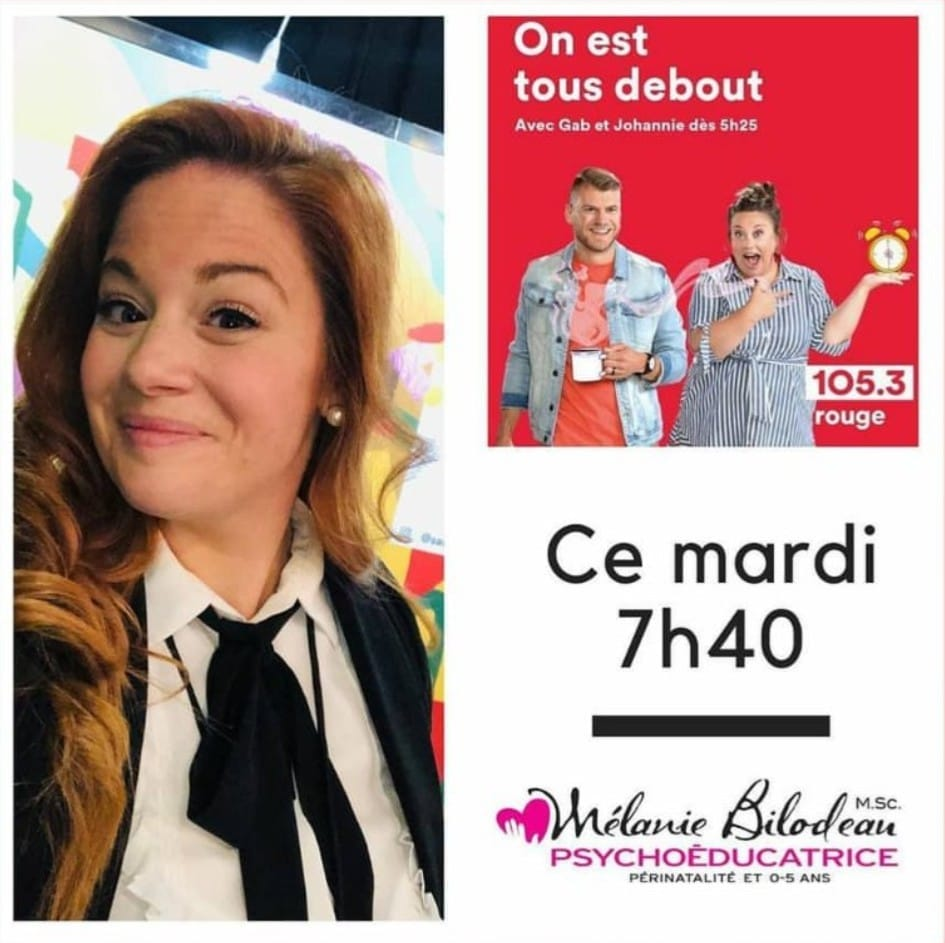 Mélanie Bilodeau nous sauve la vie!