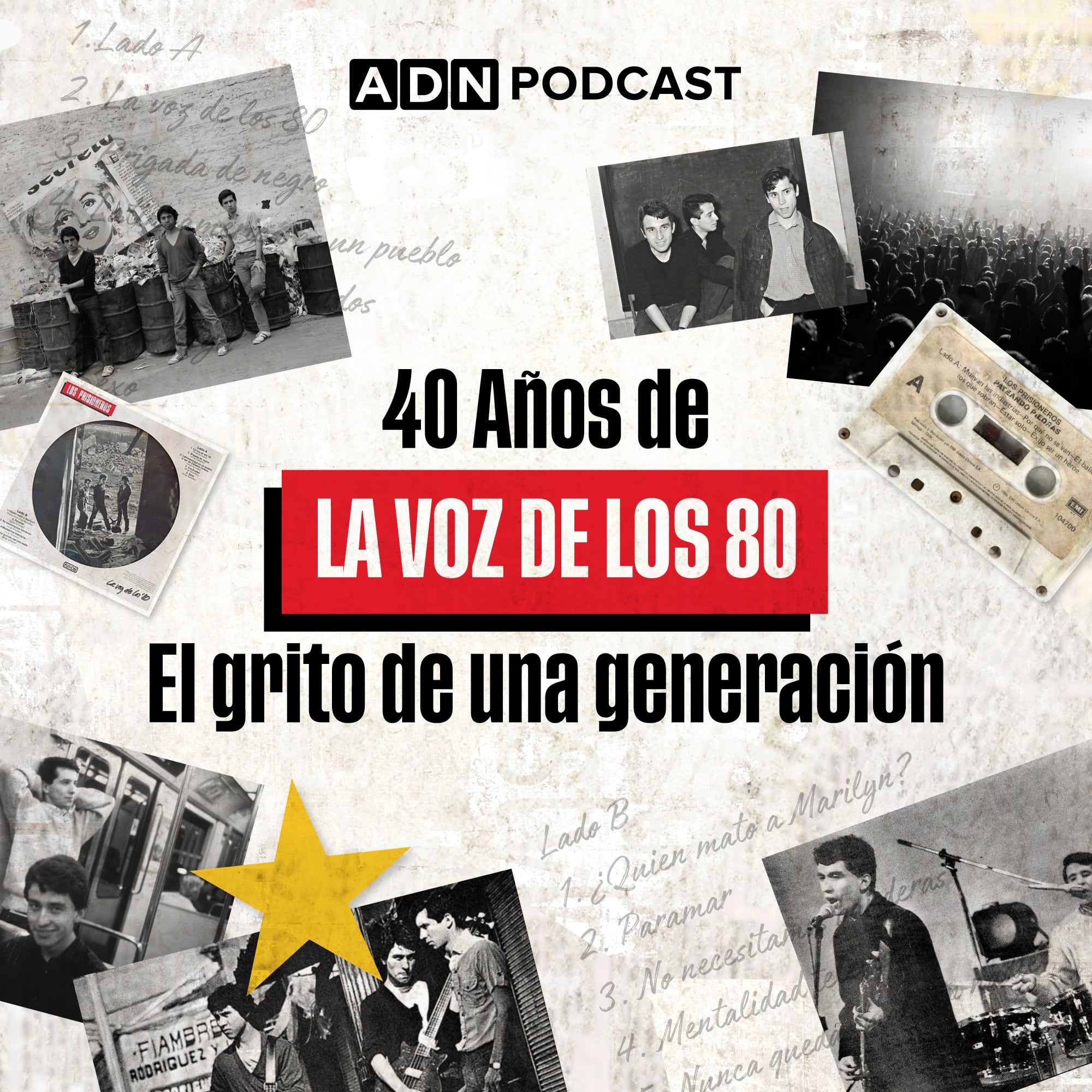 Imagen de La voz de los 80: LADO A