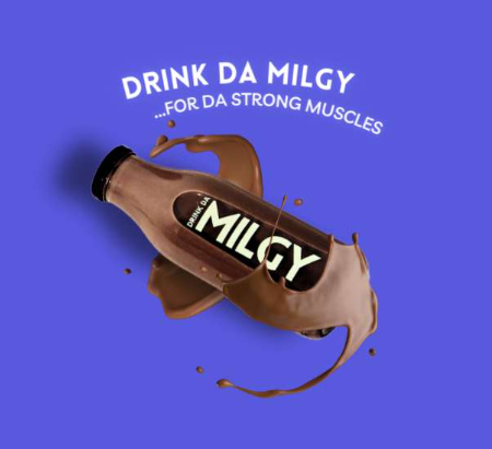 DRINK DA MILGY the world's 1st Pasifika-Māori Milk Brand.
