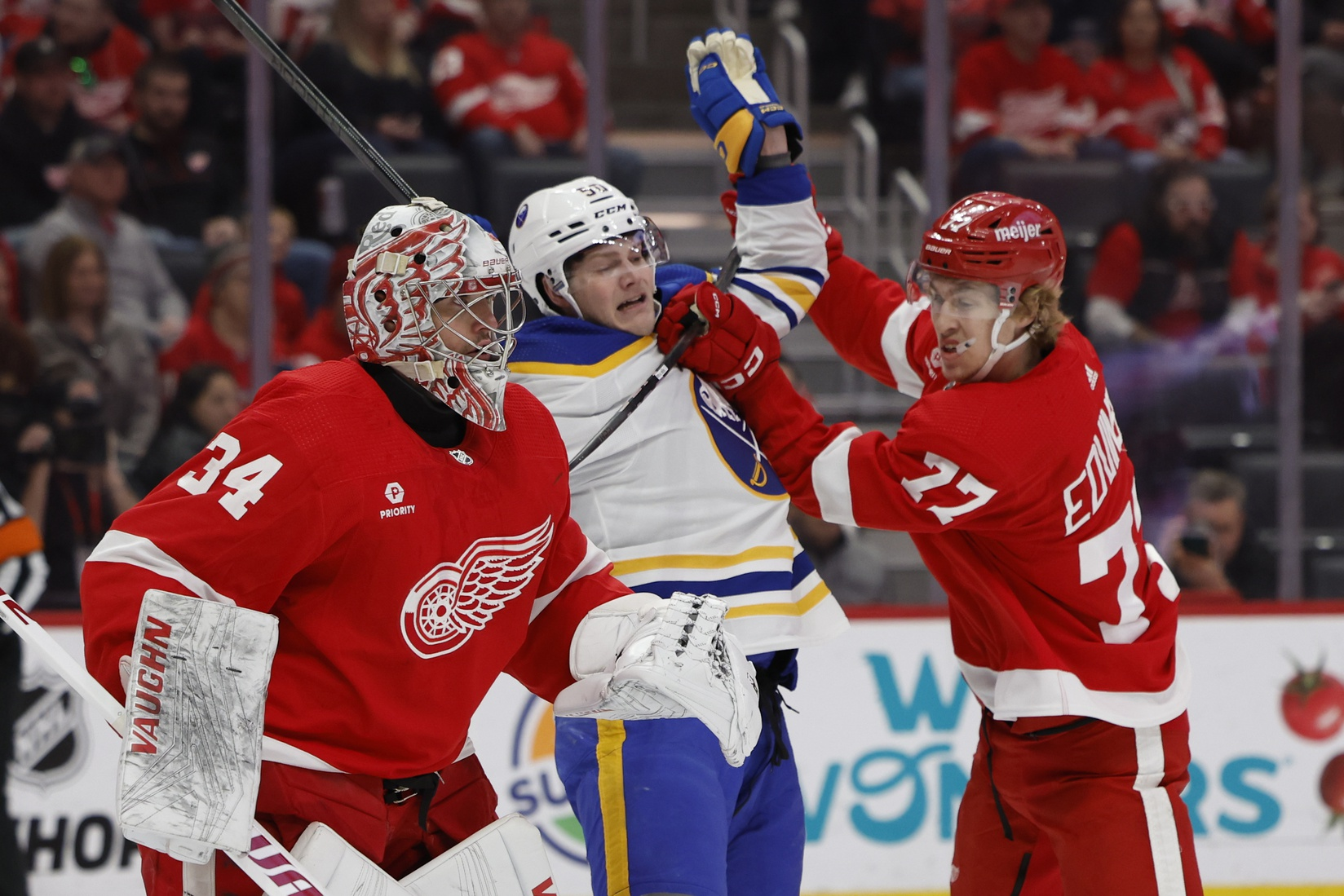 Did the Red Wings improve defensively?