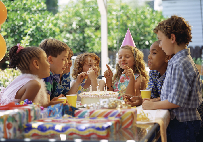 What can turn a 6-year-old's birthday party from Overrated to Underrated?