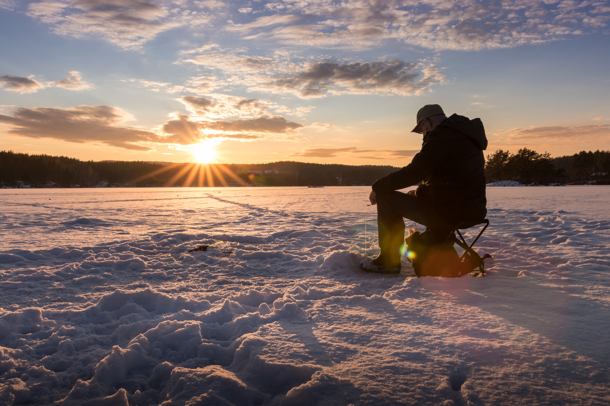 Shrinking ice fishing season