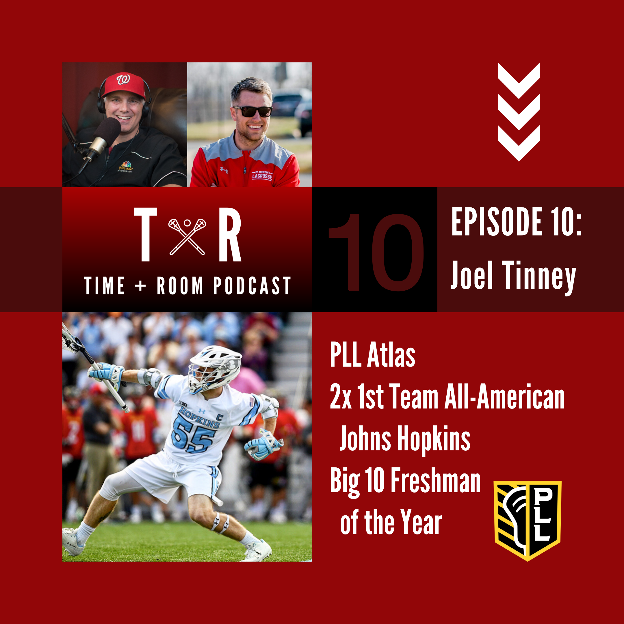 'Time and Room Podcast' with EB & Coach Dane Smith: Episode 10 - Joel Tinney