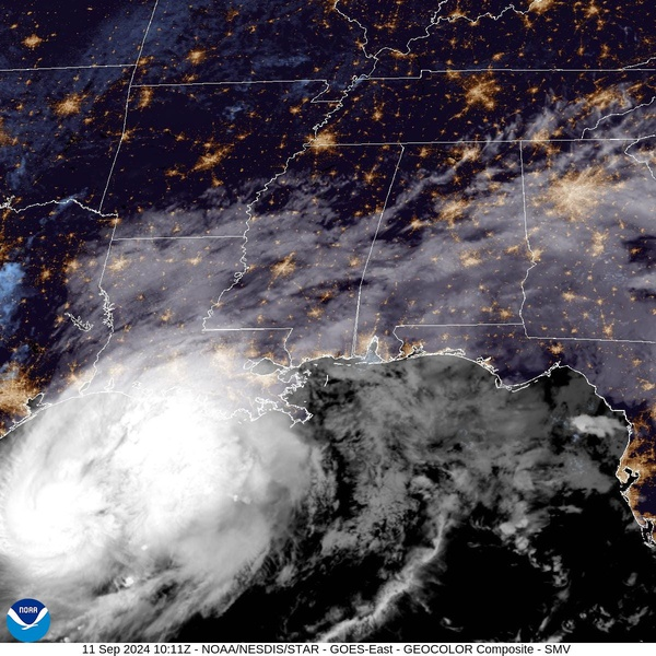 'Francine' bearing down on Gulf Coast- Live update from Louisiana