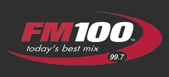 (end of an era at FM 100 WMC-FM) Steve Conley with Geoff Calkins on last day at FM 100