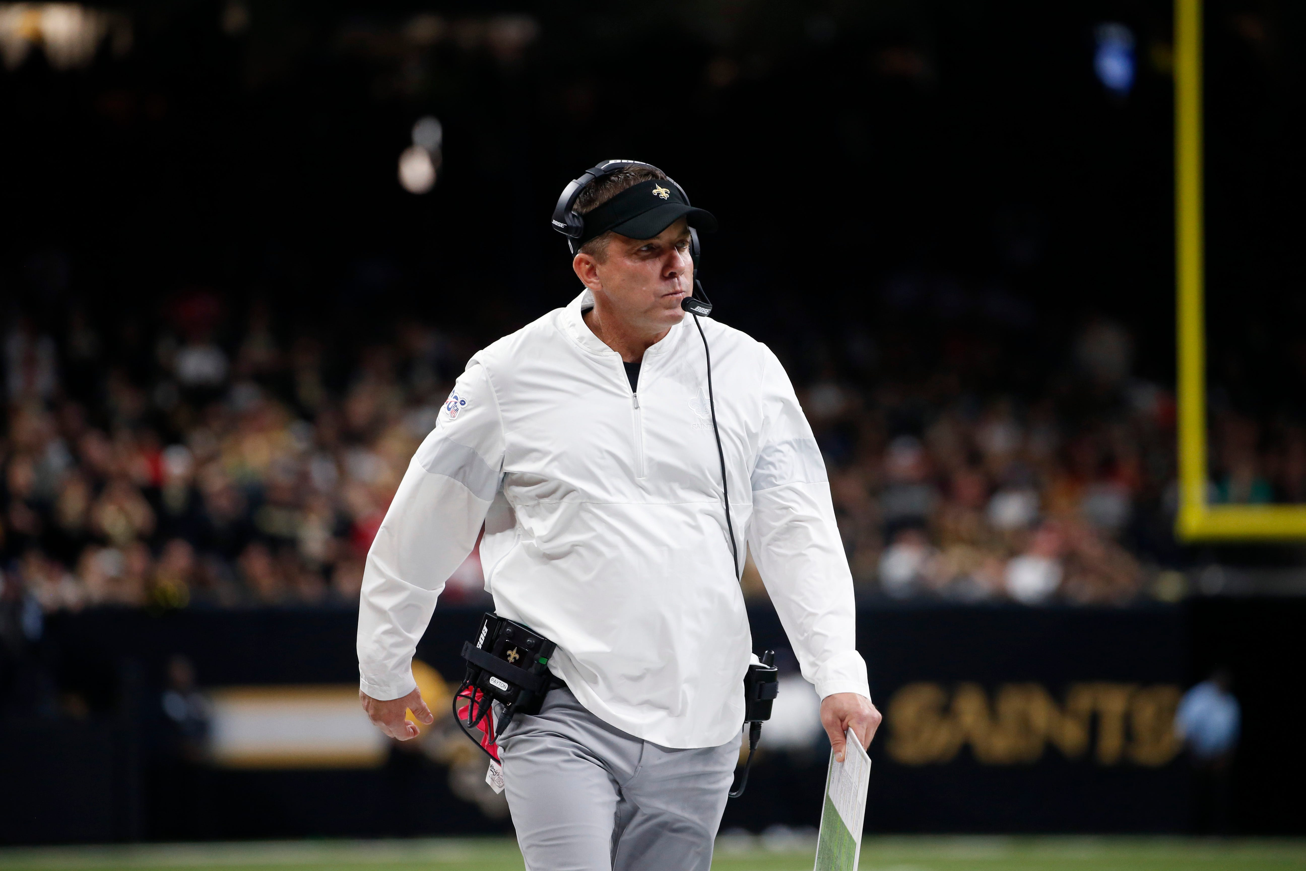 A butcher asked Sean Payton why he went for 2 vs. 49ers. His response: 'Worry about your meat'