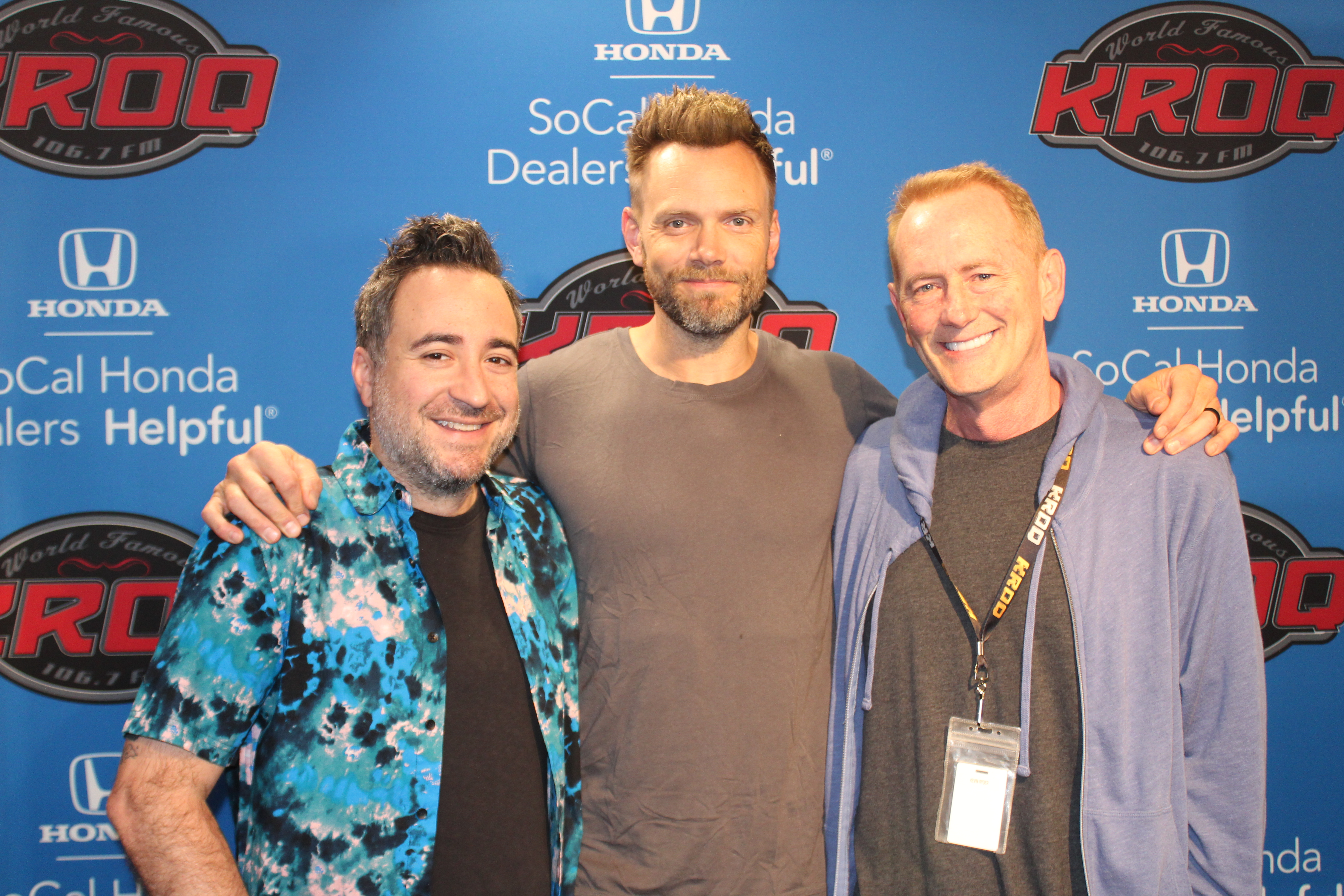 Tuesday, August 13th with guest: Joel McHale