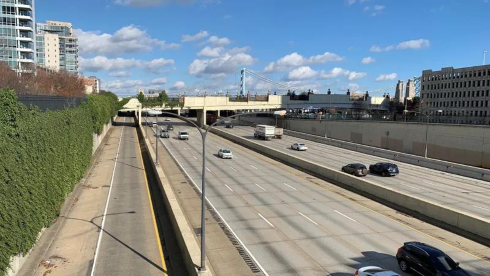 South Columbus Blvd. will be reduced to 1 lane until mid-2025 for I-95 CAP construction