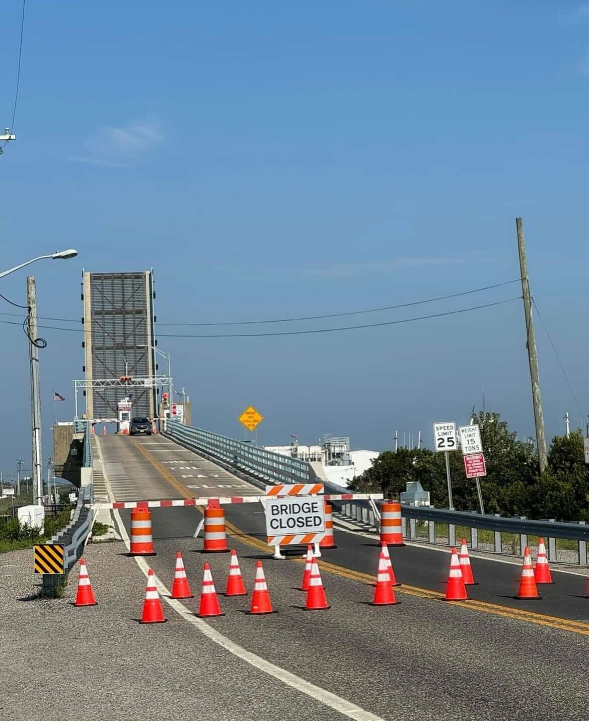 Cape May County bridge reopens after motor repairs